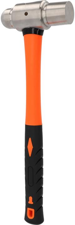 Actual product image KS Tools STAINLESS STEEL locksmith's hammer, English shape with ball, 1130 g (1130 g)