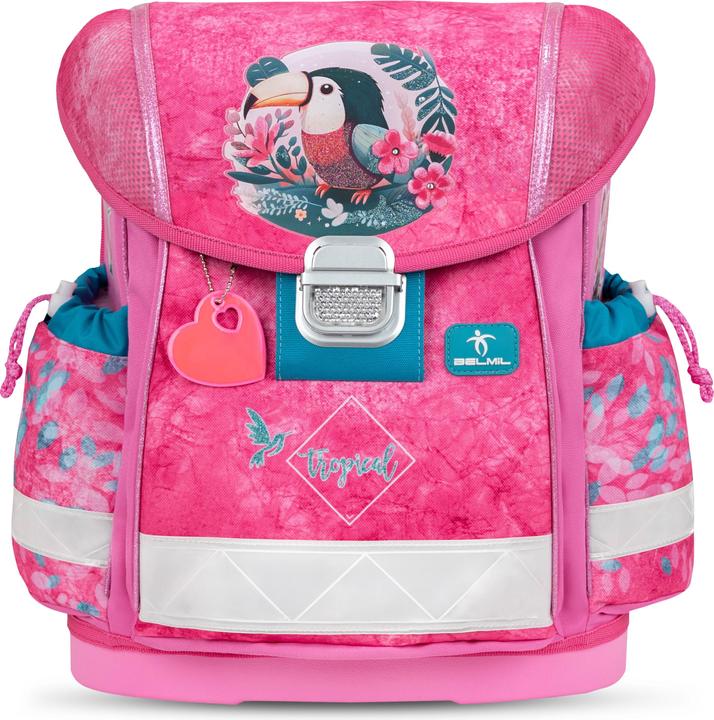 Produktbild Belmil CLASSY Schulrucksack-Set Tropical Toucan (19 l)