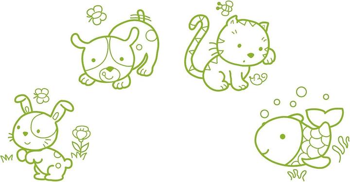 Actual product image Aladine Baby stamp Pets ECO