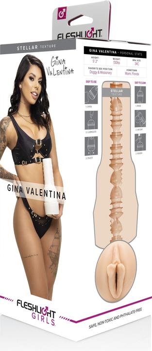 Actual product image Fleshlight Gina Valentina Stellar