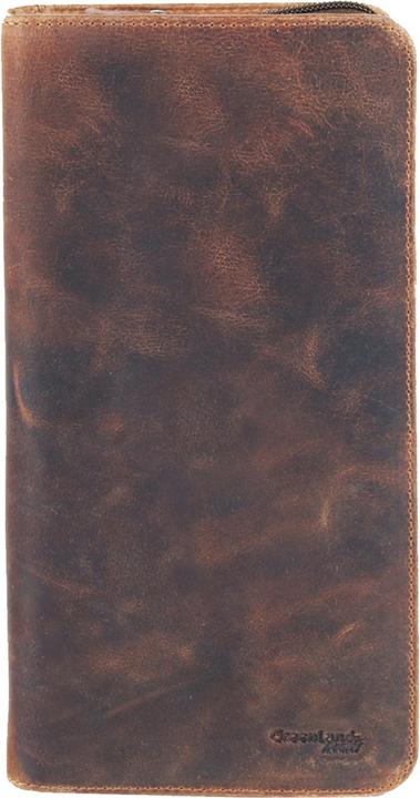 Image du produit Greenland Nature Étui à passeport Montana en cuir 25 cm
