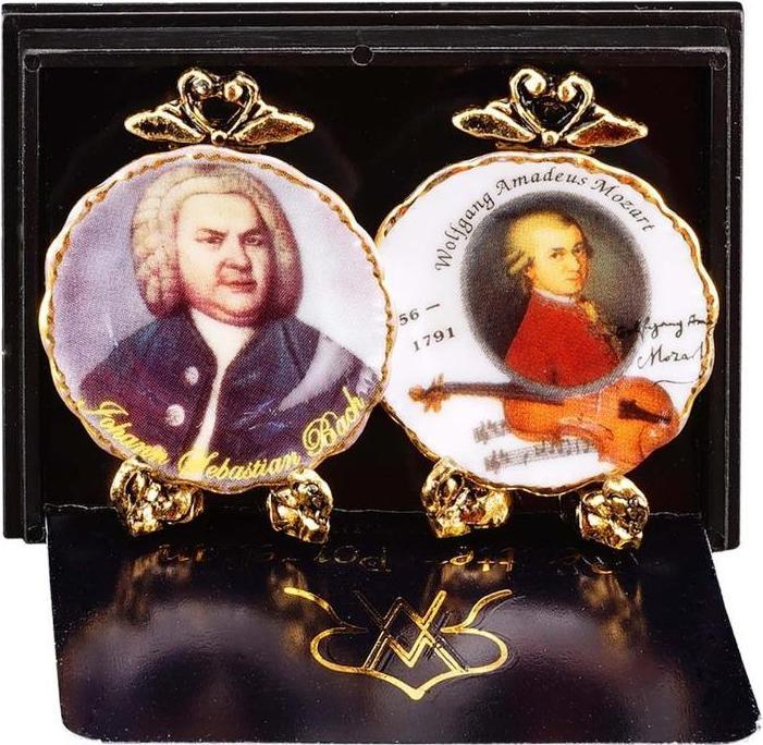 Immagine prodotto Reutter 001.400/0 - Placche da parete "Mozart/Bach", miniatura