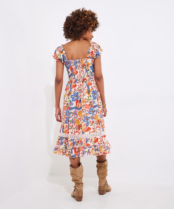 Actual product image Joe Browns Birds of Paradise Knee Dress (46)