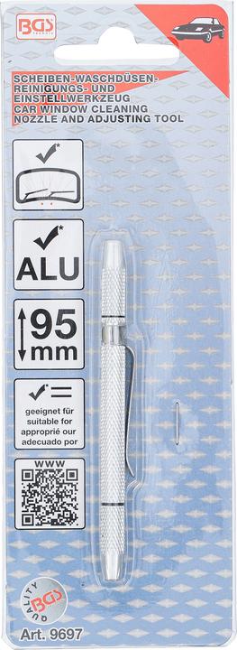 Actual product image BGS Car Window Cleaning Nozzle and Adjusting Tool