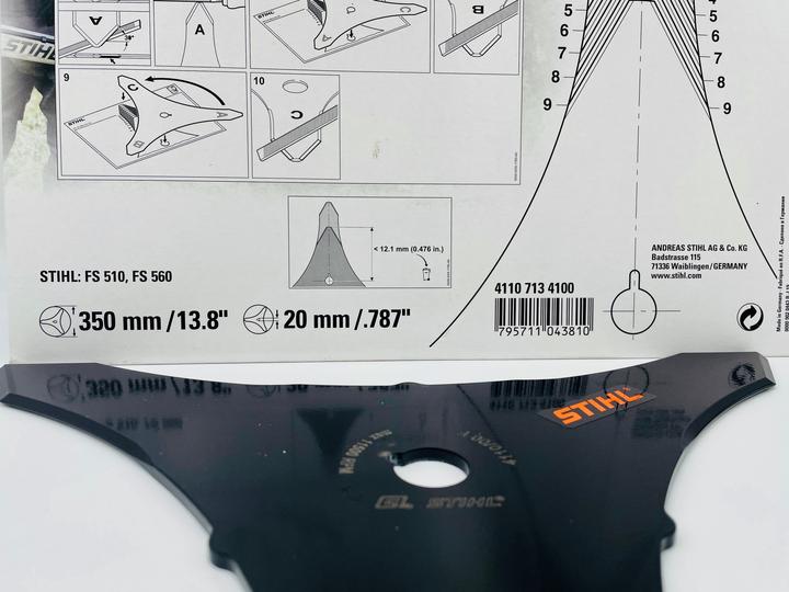 Produktbild Stihl Dickichtmesser (Rasenmäher, Rasenmäher Messer + Ersatzmesser Gartenmaschinen)