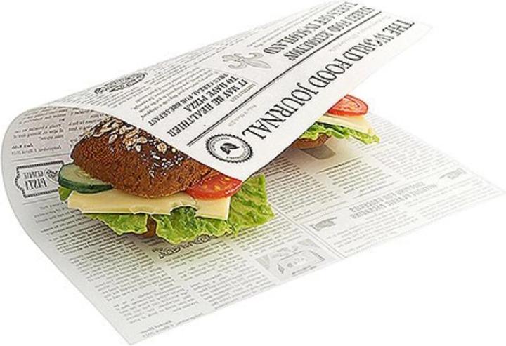 Contacto Carta cerata, 35 x 25 cm Motivo: Giornale, 500 fogli