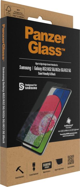 Actual product image PanzerGlass Edge to Edge (1 Piece, Samsung Galaxy A52, Samsung Galaxy A52 5G)
