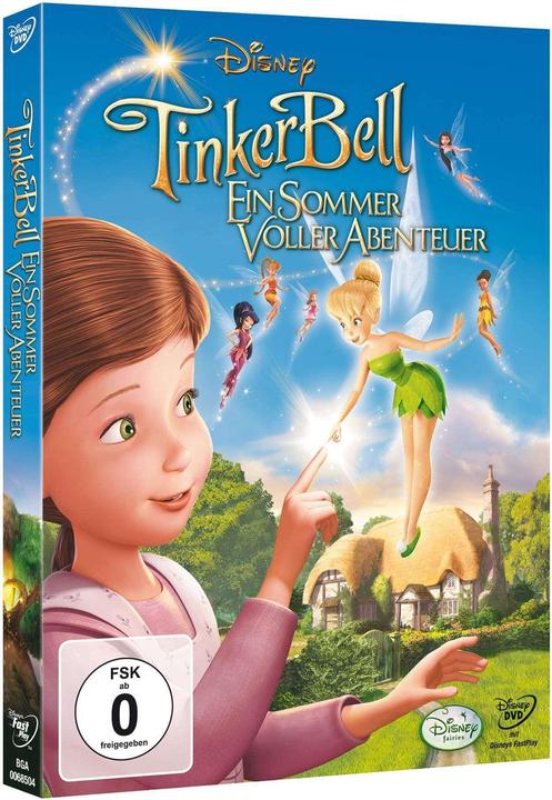 Immagine prodotto TinkerBell 3: un'estate di avventura (DVD, 2010, Turco, Spagnolo, Inglese, Tedesco, Portoghese)