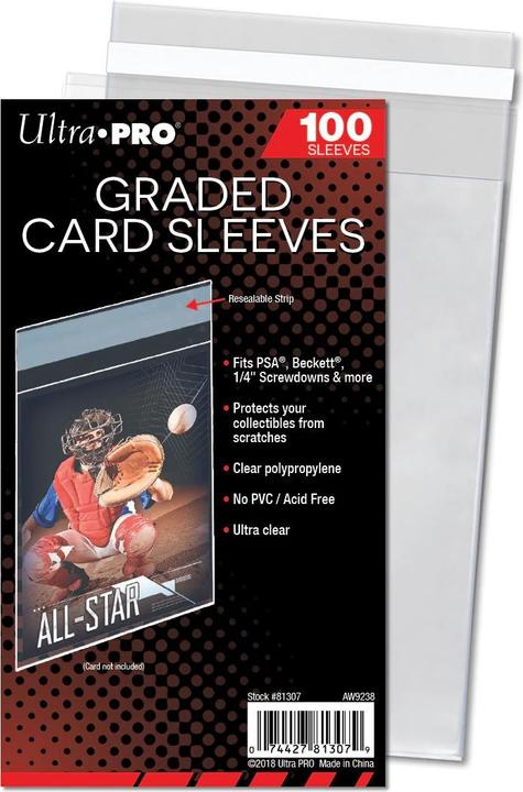 Produktbild Ultra Pro Graded Card Sleeves 100 Stück