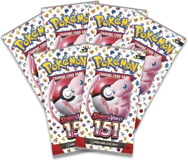 Actual product image Pokémon Scarlet & Violet - 151 (English, Booster Pack)