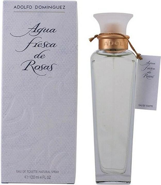 Actual product image Adolfo Dominguez Agua Fresca De Rosas by Eau de Toilette Spray 120 ml (Eau de toilette, 120 ml)