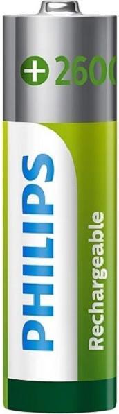 Actual product image Philips Rechargeable (4 pcs., AA, 2600 mAh)