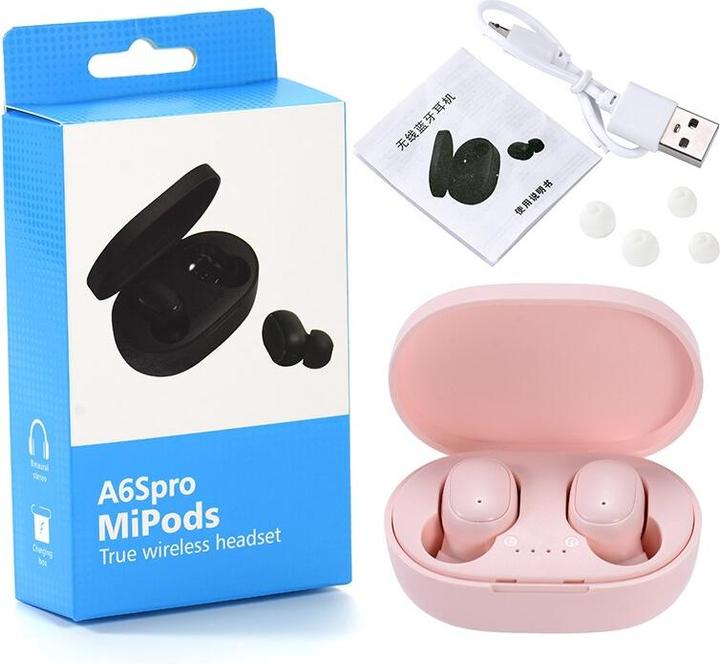 Immagine prodotto PhoneLook A6S Cuffie Bluetooth senza fili con microfono, controllo tattile e custodia di ricarica con (ANC, Senza fili)