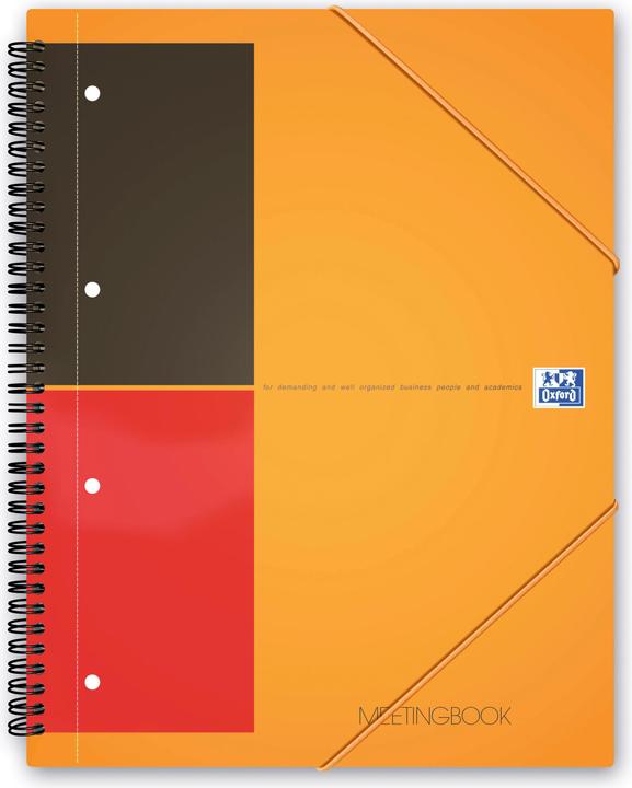 Actual product image Oxford Meetingbook (A4+, Lined, Soft cover)