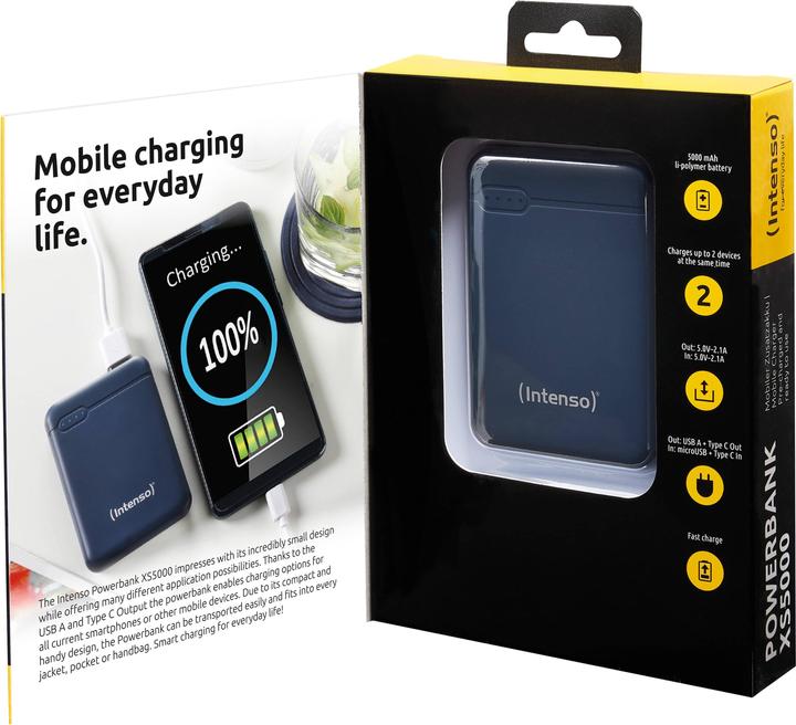 Immagine prodotto Intenso POWER BANK USB 5000MAH/7313525 (5000 mAh)