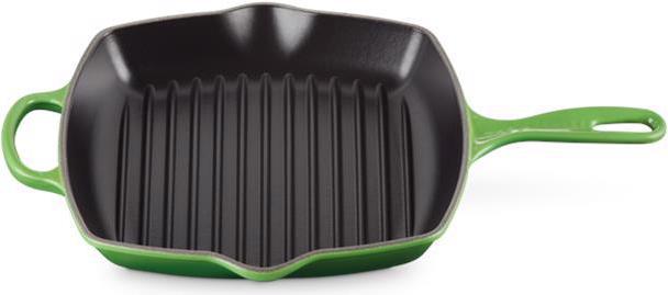 Immagine prodotto Le Creuset Padella per griglia Firma Ø 26cm, quadrata (26 cm, Padella per friggere, Ghisa, Smalto)