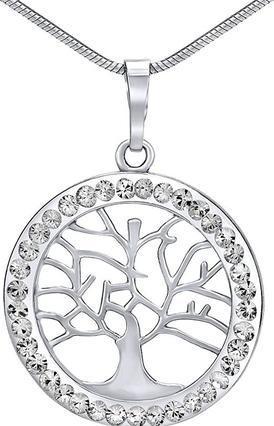 Actual product image Silvego Silver pendant Tree of Life with Swarovski Â® Crystals SILVEGOB16088