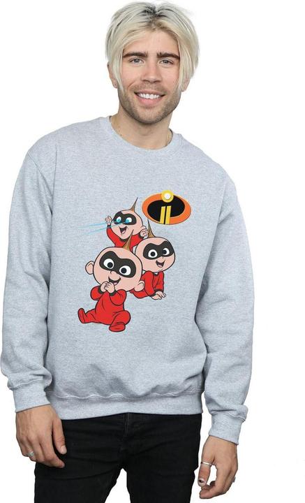 Actual product image Disney Mens The Incredibles Jak Jak Sweatshirt (XXL)