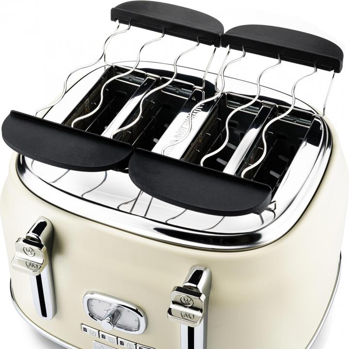 Actual product image Westinghouse Retro Breakfast Set, 4-Slot Toaster + Kettle 1.7L (1.70 l)