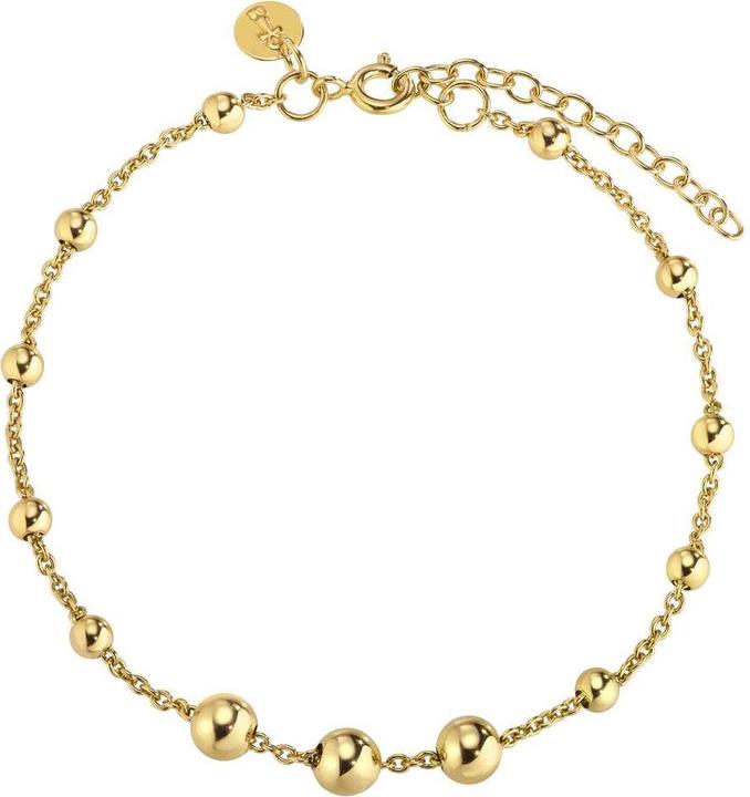 Immagine prodotto Bijouteria Catena piede (Placcatura in oro (placcatura oro), Argento 925, 25 cm)