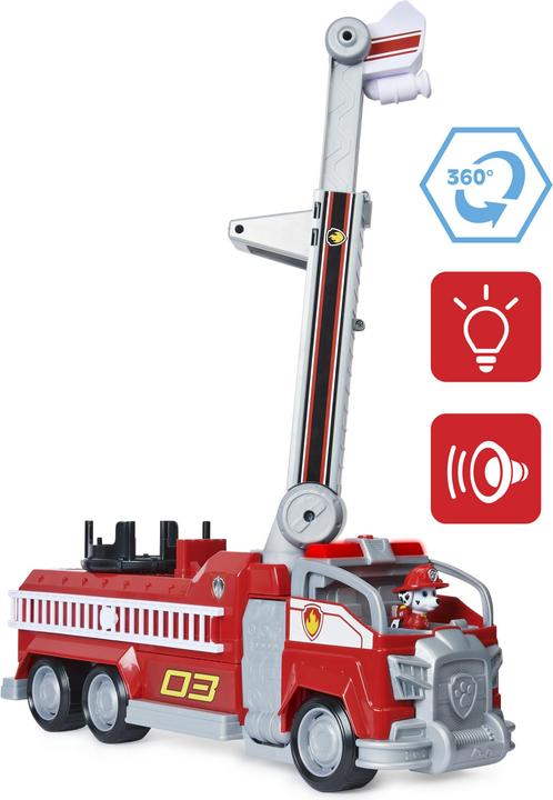 Image du produit Spin Master Camion de pompiers Marshall Deluxe