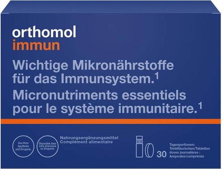 Valori nutrizionali e ingredienti Pharma Medica orthomol Immune (30 Pezzo/i, Liquido, Pillole, 1196 g)