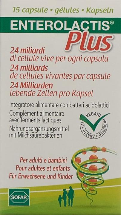 Immagine prodotto Enterolactis Più tappi (15 Pezzo/i, 500 g)