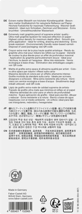 Immagine prodotto Faber-Castell Matite Pitt Graphite Matt HB 2B 4B set (HB, 2B, 4B, 3 x)