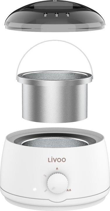 Actual product image Livoo Wax heater (500 ml, 1 x, 500 g)