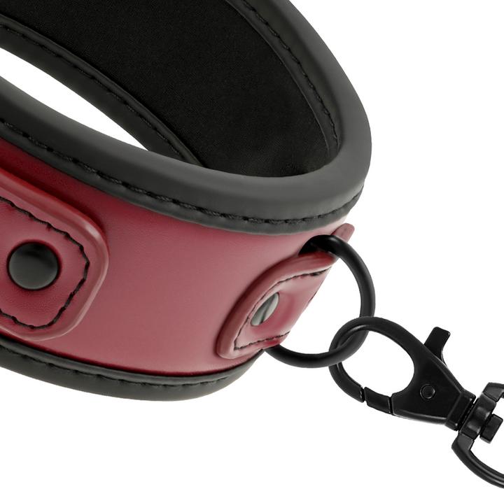 Actual product image Fetish submissive Dark Room Collar Con Cadena Con Forro De Neopreno