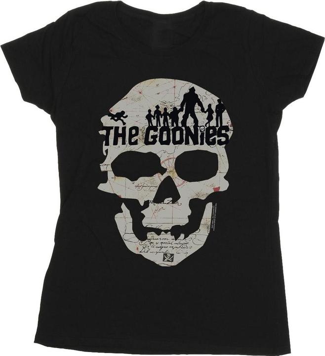 Immagine prodotto Universal Textiles Map Skull Maglietta Donna (L)