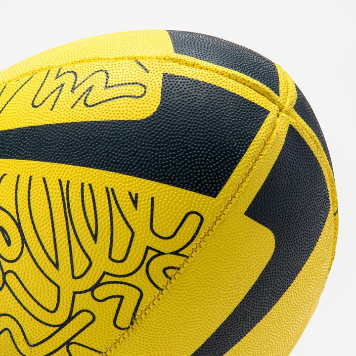 Produktbild Decathlon Kids' Beginner Size 3 Rugby Ball R100 - Yellow