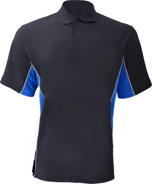 Bleu marine, Bleu clair, Blanc