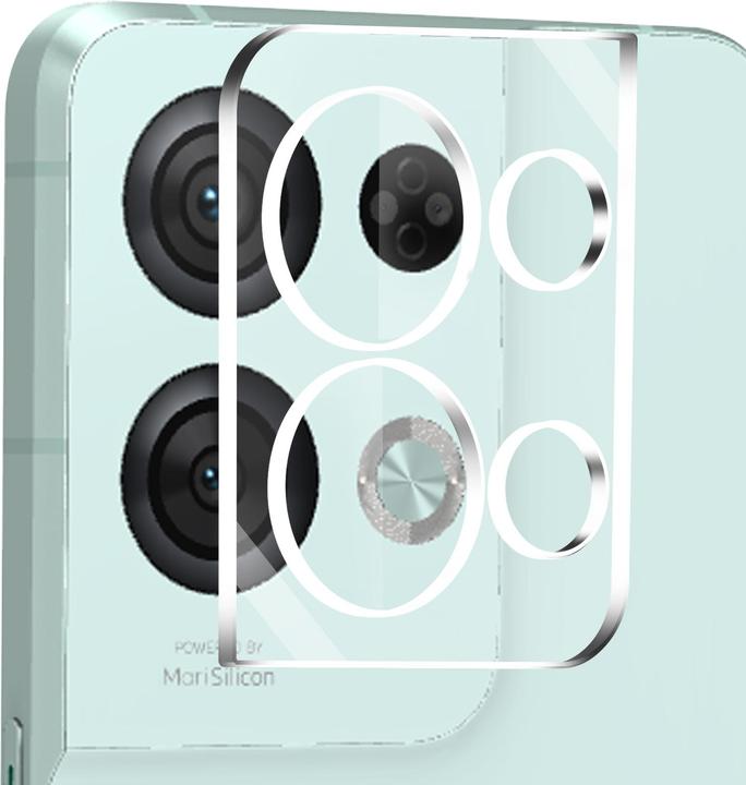 Produktbild Avizar Rückkamera Folie, Kamera Schutzfolie (1 Stück, Oppo Reno 8 Pro 5G)