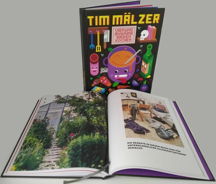 Actual product image Vierundzwanzigsieben kochen (German, Tim Maltster, 2023)