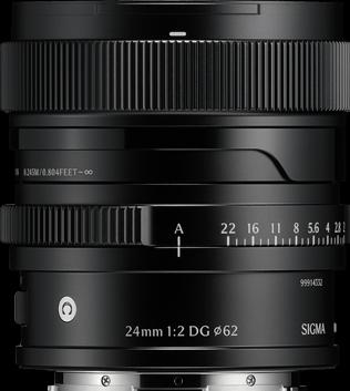 Immagine prodotto Sigma 24mm F2,0 DG | Contemporary (Sony-E) (Black) (Sony E, Full-frame)