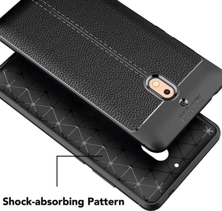 Actual product image Nalia Leather look mobile phone cover (Nokia 2.1)