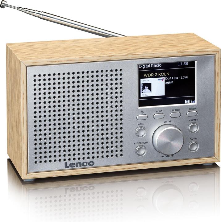 Produktbild Lenco DAR-017WH (WD) (DAB+, FM, Bluetooth)
