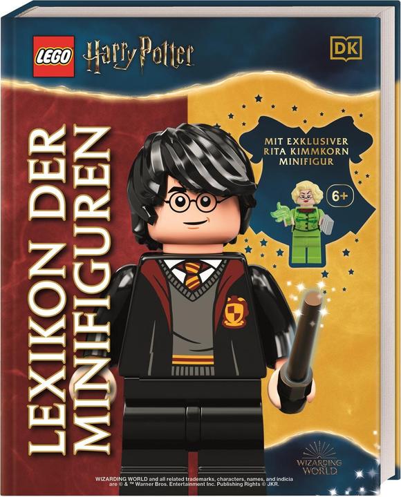 Actual product image Lego Harry Potter Lexikon der Minifiguren (German, Elizabeth Dowsett, 2023)