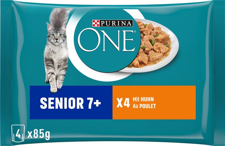 Purina ONE Senior 7+ (Senior, 4 pcs, 340 g)