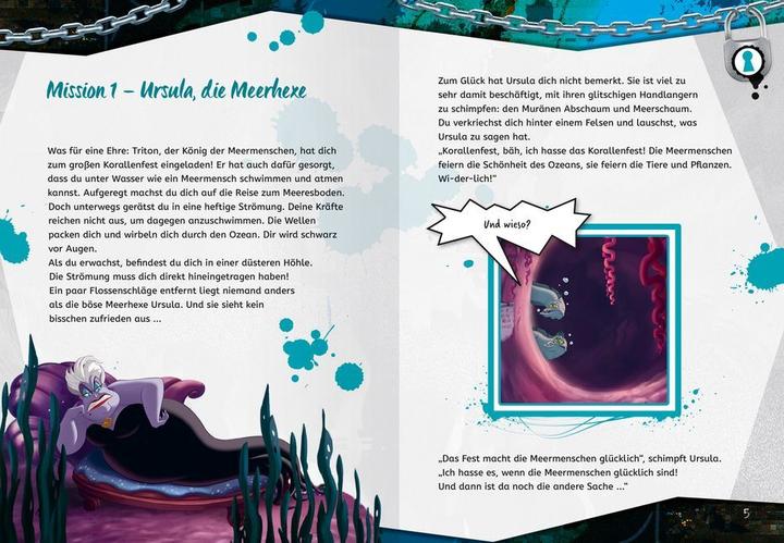 Actual product image Ravensburger Exit Room Rätsel: Disney Villains - Besiege Ursula und Hades (German, Anne Sheller, 2023)