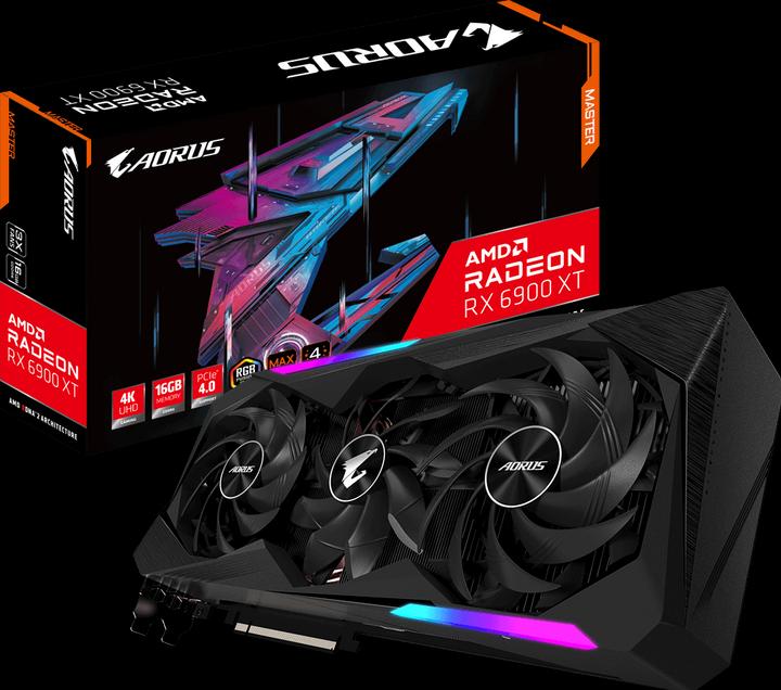 Produktbild Gigabyte Aorus Radeon RX 6900 XT Master (16 GB)