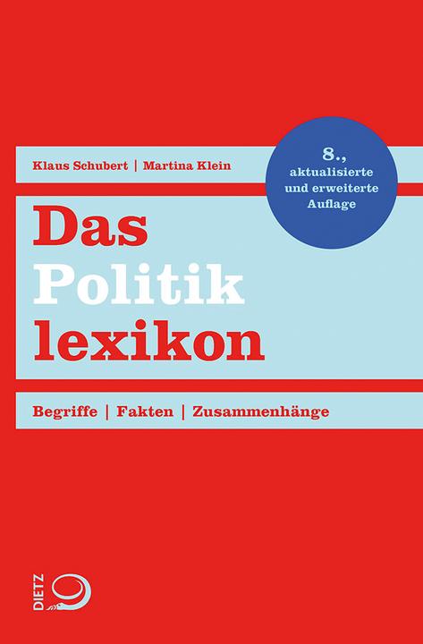 Actual product image Das Politiklexikon (German, Klaus Schubert, Martina Klein, 2021)