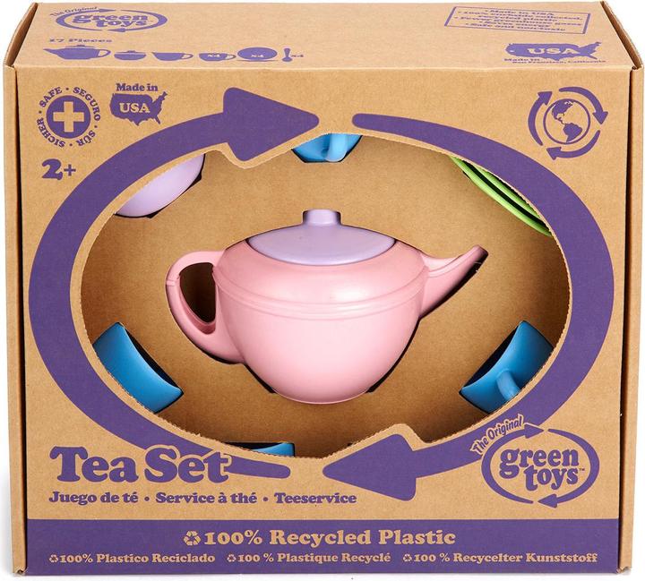 Actual product image Green Toys Green toy tea play set