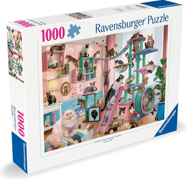 Actual product image Ravensburger Cat Tree Heaven (1000 pieces)