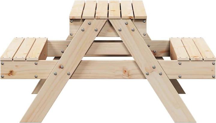 Image du produit VidaXL Table de pique-nique avec bac à sable pour les enfants