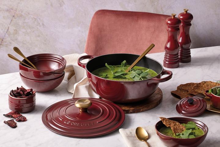 Actual product image Le Creuset La Marmite Signature 26 cm Rhône (26 cm, Casserole + Stewpot, Cast iron, Enamel)