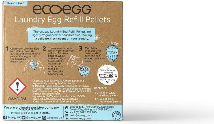 Produktbild Ecoegg Waschei Refill Fresh Linen (50 Waschgänge, Perlen)
