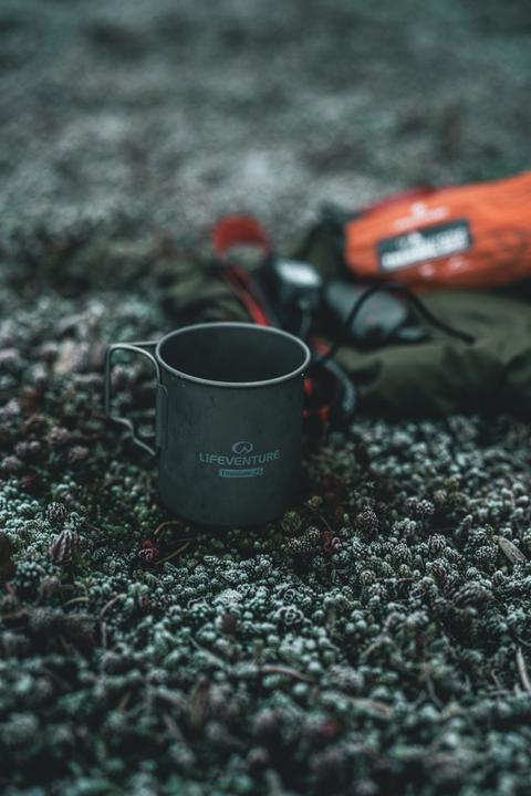 Actual product image Lifeventure Titanium Mug