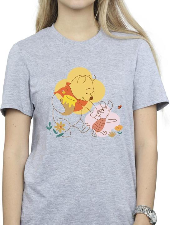 Immagine prodotto Disney Winnie The Pooh Piglet Maglietta Ampia Donna (3XL)